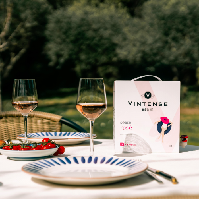 Vintense Sober Rosé 2L Bag-in-Box | Vin dezalcoolizat rose sec [2]