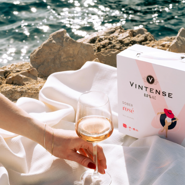Vintense Sober Rosé 2L Bag-in-Box | Vin dezalcoolizat rose sec [4]