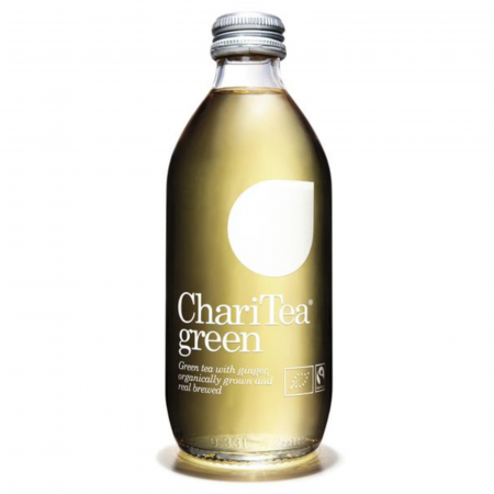 Ice Tea | Ceai rece - ChariTea Green 330ml | Ceai verde eco