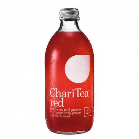 Ice Tea | Ceai rece - ChariTea Red 330ml | Ceai rooibos eco