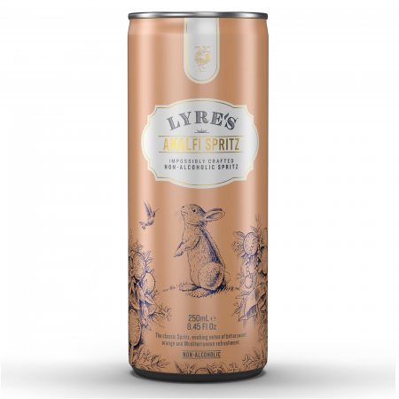 Bitter & Lichior | fara alcool - Lyre's Amalfi Spritz 25cl  | Cocktail fara alcool (alternativa la spritzer italian)