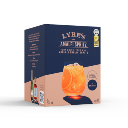 Lyre's Amalfi Spritz 25cl  | Cocktail fara alcool (alternativa la spritzer italian) [2]