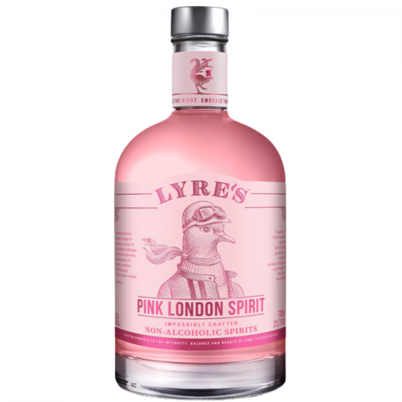 Alternative fara alcool la Gin - Lyre's Pink London Spirit 70cl | Alternativa fara alcool la Pink Gin