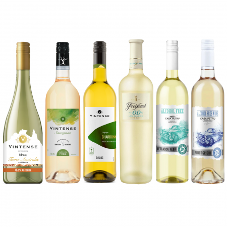 Bauturi fara alcoool din Vin Dezalcoolizat - Mix Vin Alb (multi-brand) 6 x 0.75L | Vin  dezalcoolizat alb