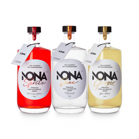 Alternative fara alcool la Gin - NONA Mix 0.0% 3 x 70cl | Bauturi spirtoase fara alcool