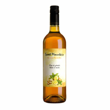 Siropuri Cocktails - Sweet Mountain 75cl| Sirop de ghimbir, lamaie si menta