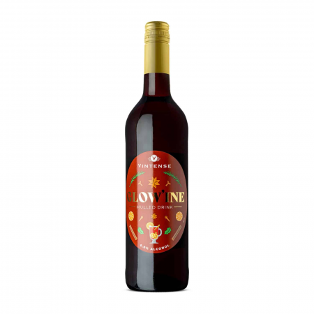 Bauturi fara alcool din Vin Rosu Dezalcoolizat - Glow’ine 0.0% 0.75L | Vin fiert rosu fara alcool
