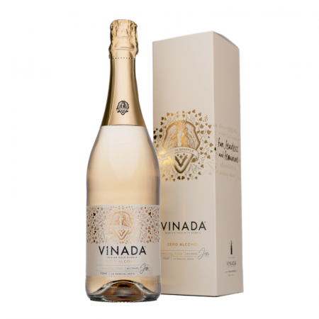 Toate produsele - VINADA Amazing Airén Gold 0.0% 0.75L Giftset | Vin spumos dezalcoolizat alb demisec