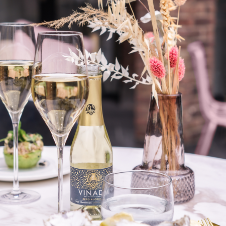 VINADA Crispy Chardonnay 0.0% 0.20L | Vin spumos dezalcoolizat alb demisec [1]