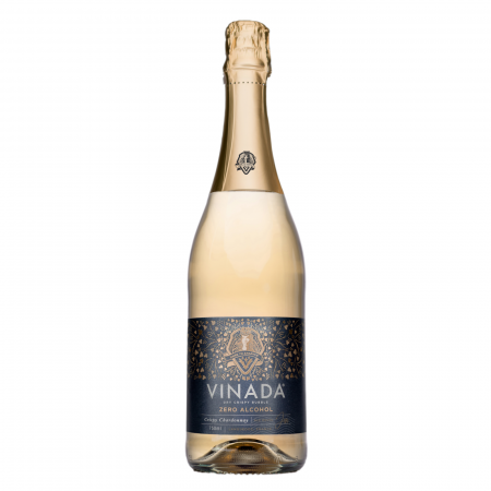 VINADA Crispy Chardonnay 0.0% 0.75L Giftset  | Vin spumos  dezalcoolizat alb demisec [3]