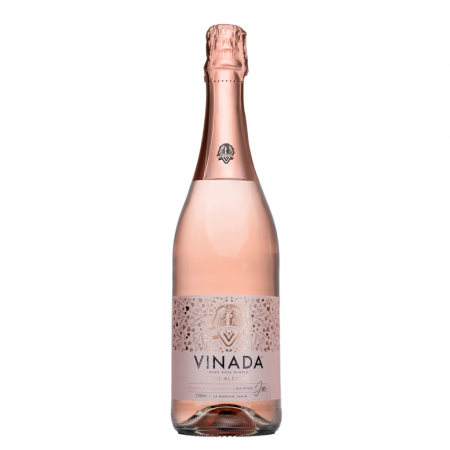 VINADA Tinteling Tempranillo Rosé 0.0% 0.75L Giftset | Vin spumos dezalcoolizat rose demisec [3]