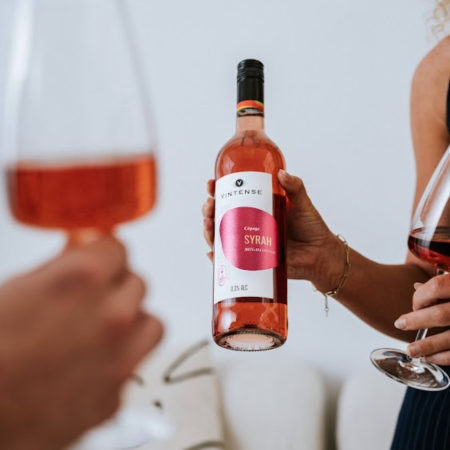 Vintense Syrah 0.75L | Vin dezalcoolizat rose demisec [2]