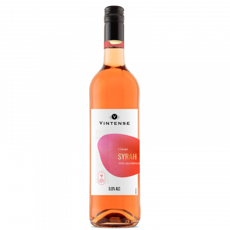 Bauturi fara alcool din Vin Roze Dezalcoolizat - Vintense Syrah 0.75L | Vin dezalcoolizat rose demisec