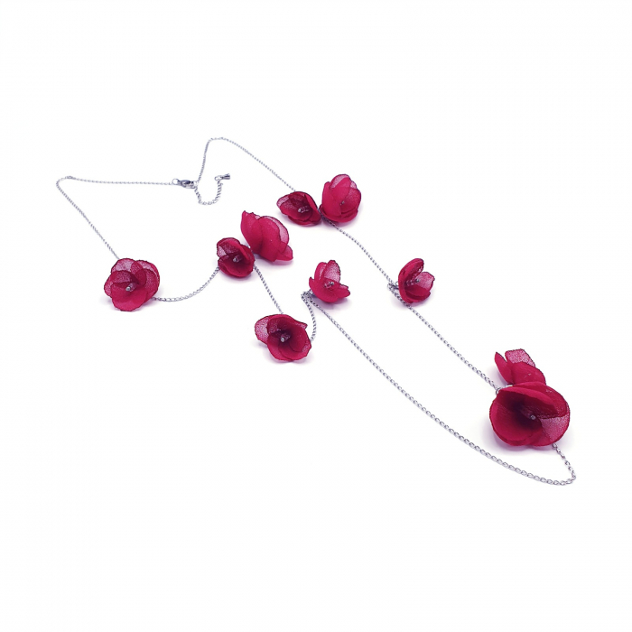 Bijuterie-multifunctionala-bratara-colier-flori-viva-magenta [6]