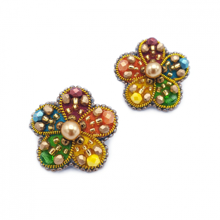 cercei-floare-multicolor [4]