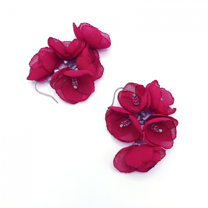cercei-ciorchine-flori-viva-magenta [3]