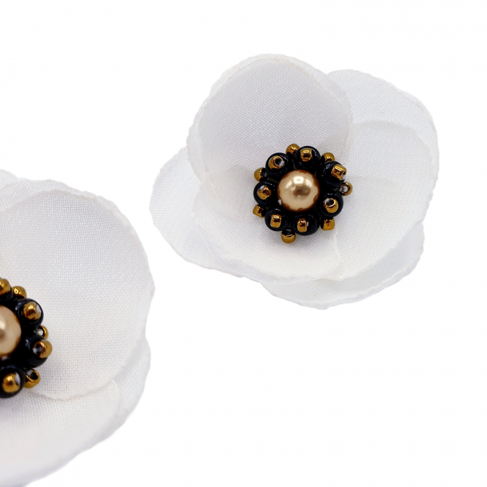 cercei-albi-design floral [3]