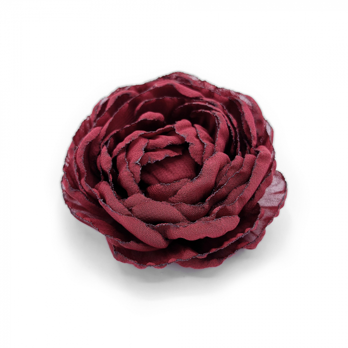 brosa-floare-bujor-grena-bordo [3]