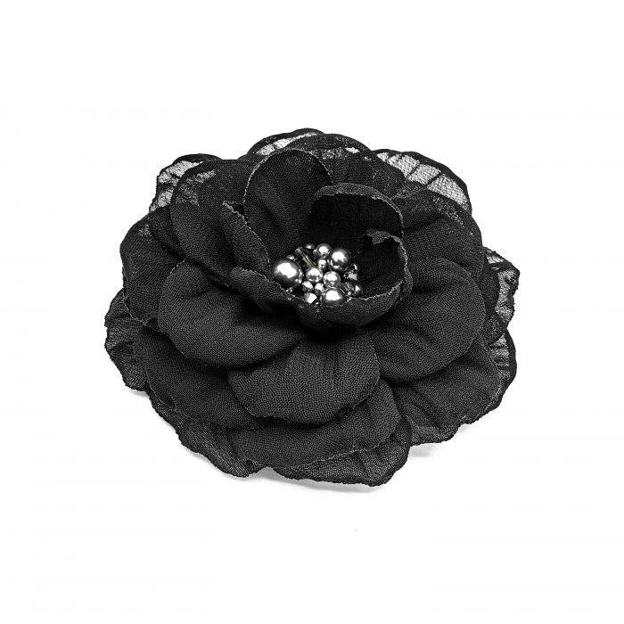 brosa-floare-textila-neagra-mijloc-auriu [6]