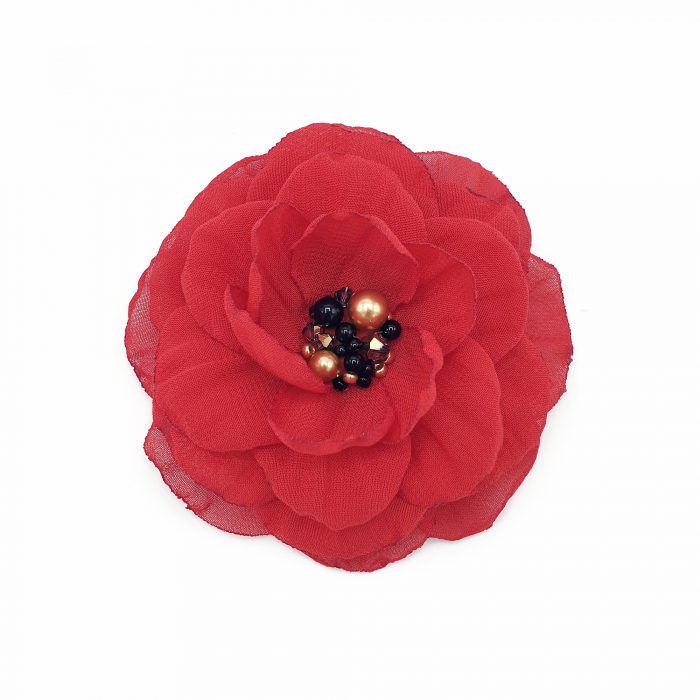 brosa-eleganta-floare-rosie-voal [4]