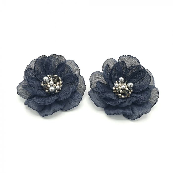 cercei-clips-floare-gri-inchis [5]