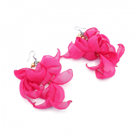 cercei-frunze-roz-aprins-magenta-flamingo [3]
