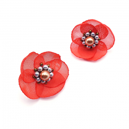 cercei-mici-floare-corai [4]