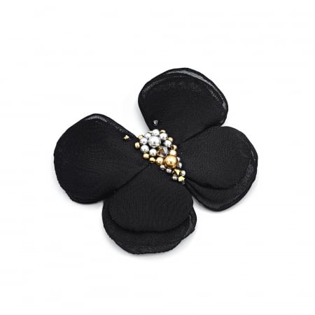 BIJUTERII SI ACCESORII - brosa-fluture-voal-negru