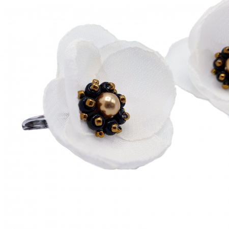 cercei-albi-design floral [3]
