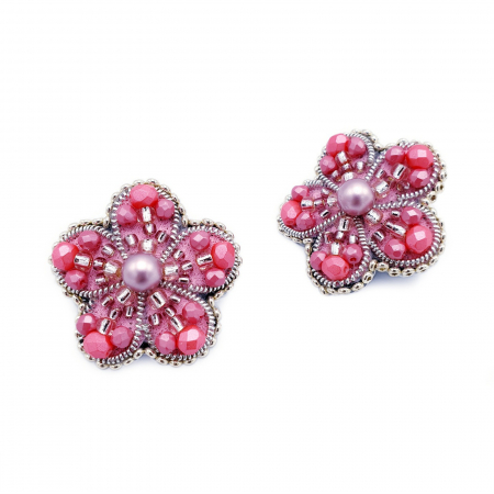 cercei-floare-roz [1]