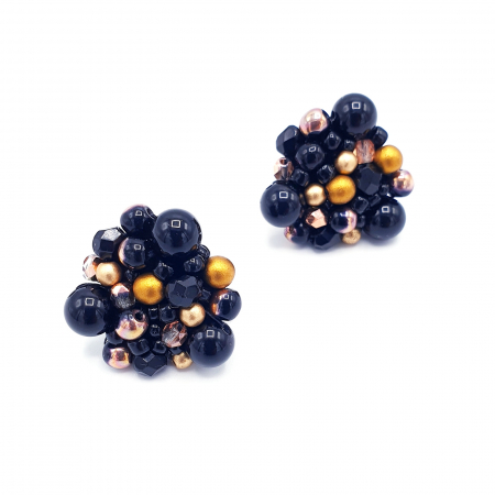 cercei-rotunzi-pietre-negre-aurii [3]