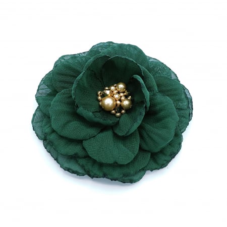 brosa-floare-voal-verde-mijloc-auriu [3]
