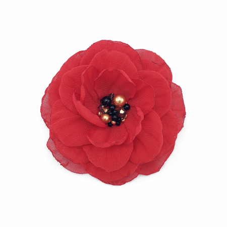 brosa-eleganta-floare-rosie-voal [3]
