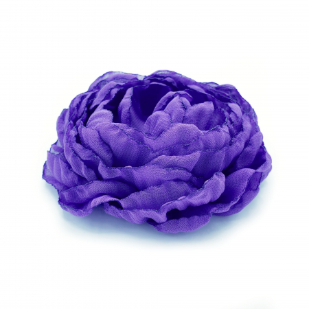 Brose - brosa-eleganta-bujor-voal-mov