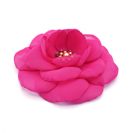 brosa-floare-roz-zmeura-handmade [1]