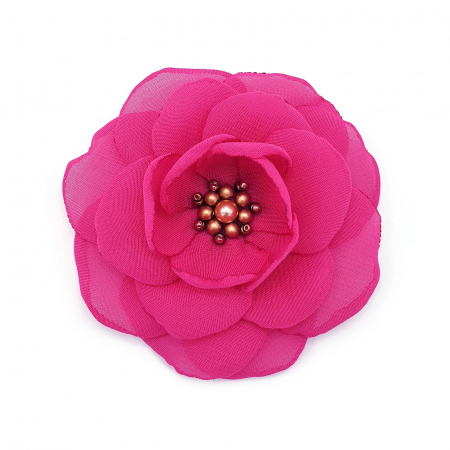 brosa-floare-roz-zmeura-handmade [2]