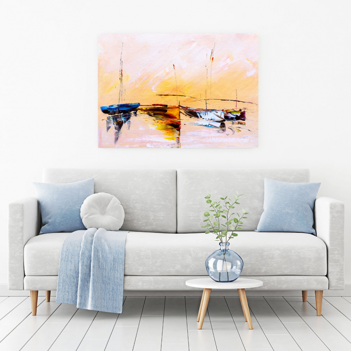 Tablou Canvas - Painting Boat [2]