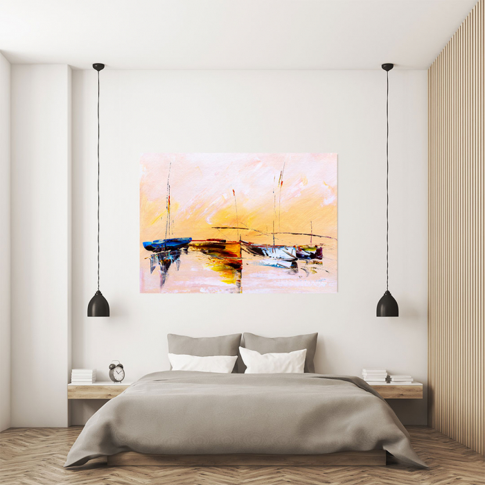 Tablou Canvas - Painting Boat [4]