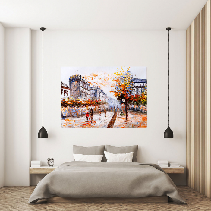 Tablou Canvas - Autumn over town [4]