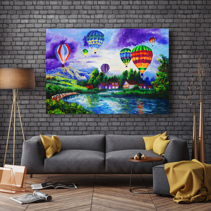 Tablou Canvas - Fire Ballon [3]