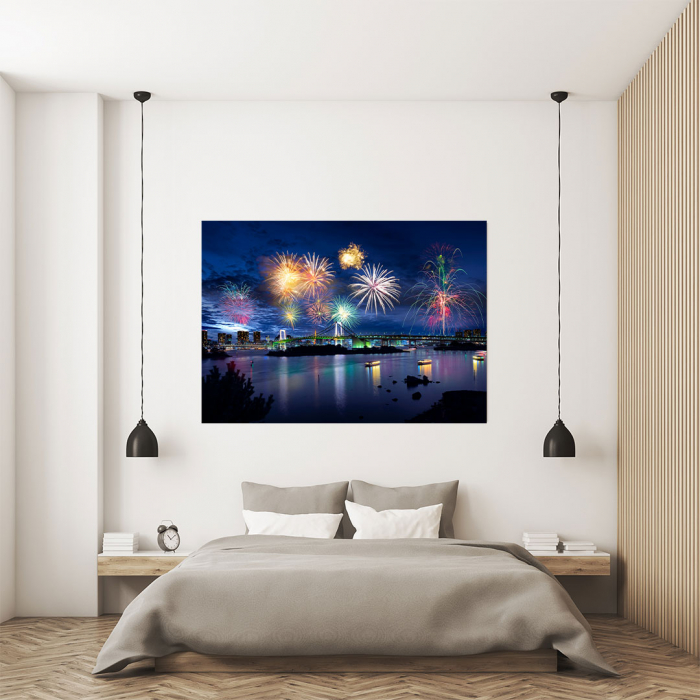 Tablou Canvas - Tokyo Fireworks [4]
