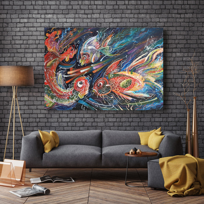 Tablou Canvas - The Sea Trio [3]
