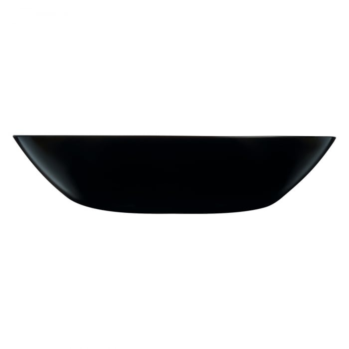 Farfurie neagră pentru supă.20 cm. [1]