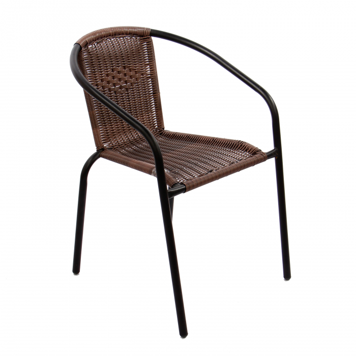 Set masă rotundă, cu 2 scaune pentru grădină [2]