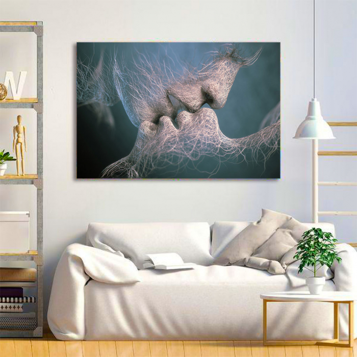 Tablou Canvas - Abstract Kiss [2]