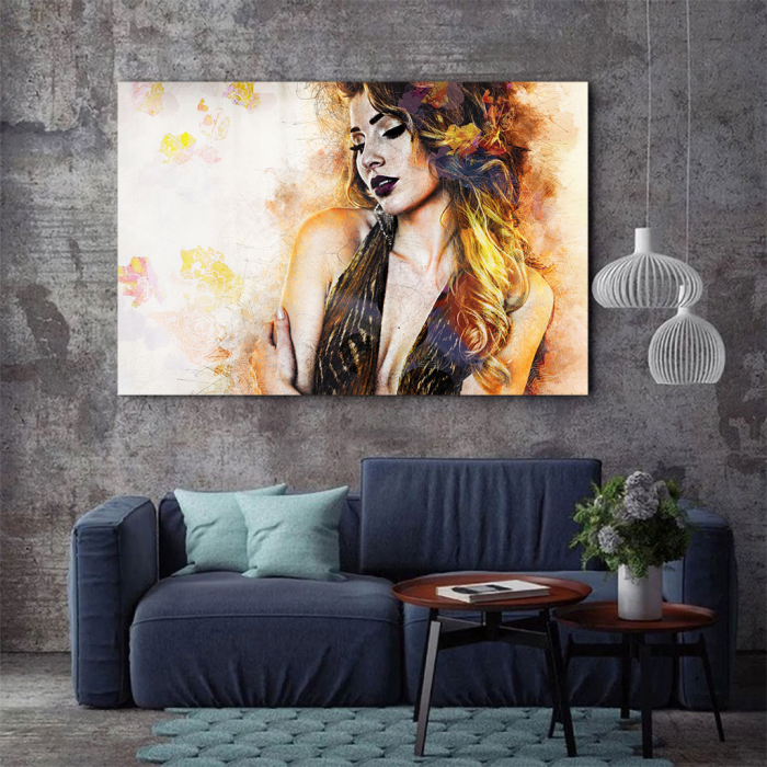 Tablou Canvas - Abstract Pose [3]