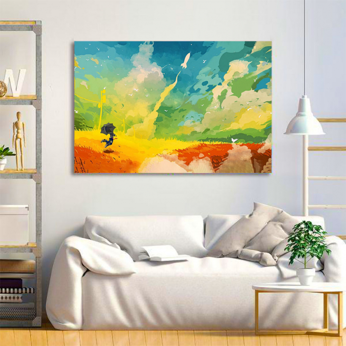 Tablou Canvas - Nori multicolor [4]