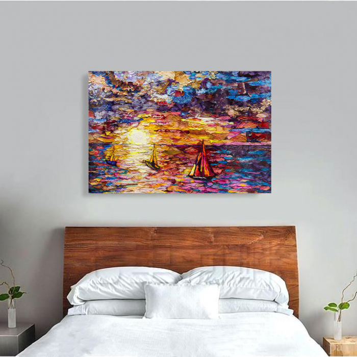Tablou Canvas - Petals art [4]