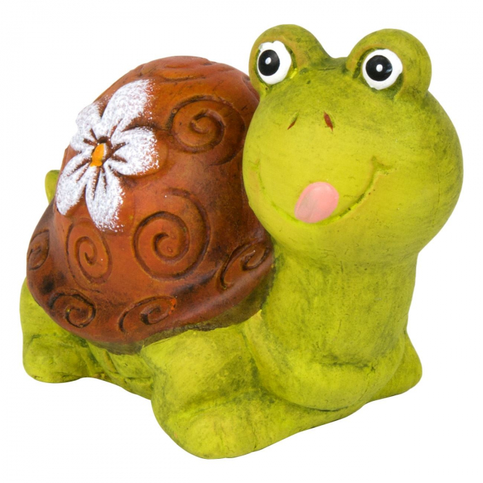 Țestoasă decorativă din ceramică-11x6x7,5 cm [2]