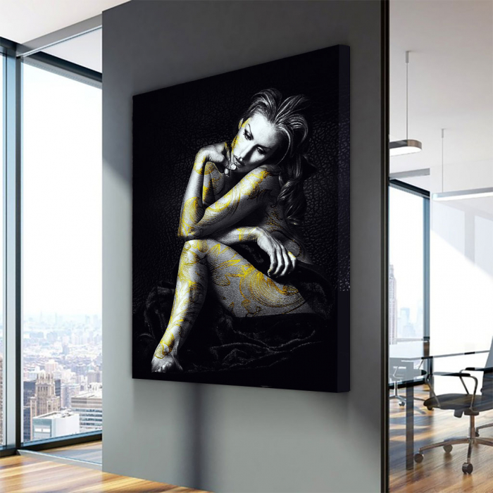 Tablou Canvas - Golden beauty [4]